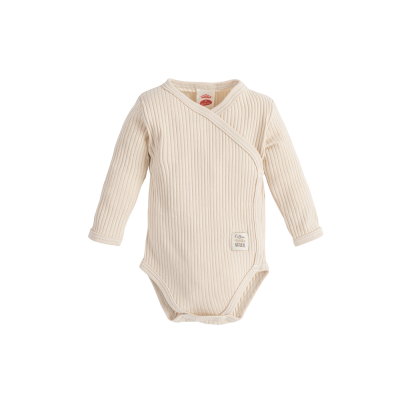 Body preklop, Natural Harmony, više boja - 1 - Ovaj body preklop dolazi u bojama bež, puder roza i plava, izrađen od 100% pamu Body preklop, Natural Harmony, više boja - 1 - Ovaj body preklop dolazi u bojama bež, puder roza i plava, izrađen od 100% pamu