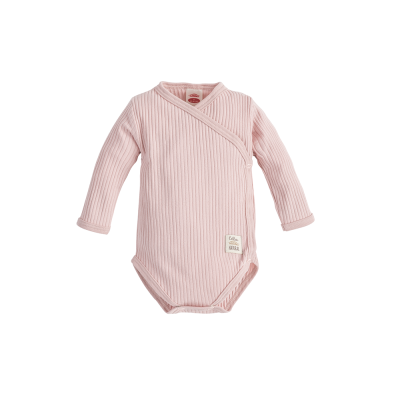 Body preklop, Natural Harmony, više boja - 2 - Ovaj body preklop dolazi u bojama bež, puder roza i plava, izrađen od 100% pamu Body preklop, Natural Harmony, više boja - 2 - Ovaj body preklop dolazi u bojama bež, puder roza i plava, izrađen od 100% pamu