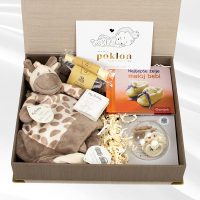 Baby box, MAZILICA BlaMar - 1 - Poklonite savršenu pažnju novorođenčetu s našim luksuznim Baby Box Mazilica setom. Uključuje My