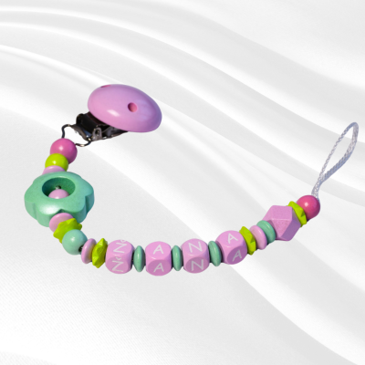 Vezica za dudu - Cvjetić BlaMar - 1 - Naša personalizirana vezica za dudu izrađena je od visokokvalitetnih materijala i prilago