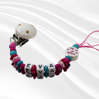 Vezica za dudu - Rođenje BlaMar - 2 - Personalizirana vezica za dudu s motivom perli, izrađena od kvalitetnih materijala. Idea Vezica za dudu - Rođenje BlaMar - 2 - Personalizirana vezica za dudu s motivom perli, izrađena od kvalitetnih materijala. Idea
