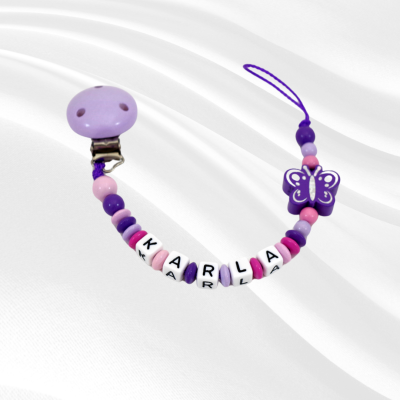 Vezica za dudu - Leptir BlaMar - 1 - Naša personalizirana vezica za dudu leptir omogućava vam odabir boja okruglih i plosnatih  Vezica za dudu - Leptir BlaMar - 1 - Naša personalizirana vezica za dudu leptir omogućava vam odabir boja okruglih i plosnatih