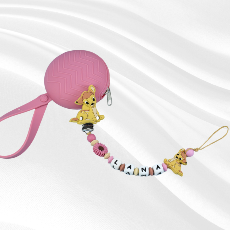 Silikonska vezica za dudu, Disney Bambi BlaMar - 1 - Personalizirana Silikonska Vezica za Dudu s motivom Disney Bambi pruža est Silikonska vezica za dudu, Disney Bambi BlaMar - 1 - Personalizirana Silikonska Vezica za Dudu s motivom Disney Bambi pruža est