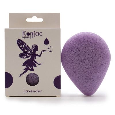 Teardrop Konjac spužva - lavanda - umirujuće - 1 - Uživajte u blagodatima prirodne njege kože s Teardrop Konjac spužvom od lav Teardrop Konjac spužva - lavanda - umirujuće - 1 - Uživajte u blagodatima prirodne njege kože s Teardrop Konjac spužvom od lav