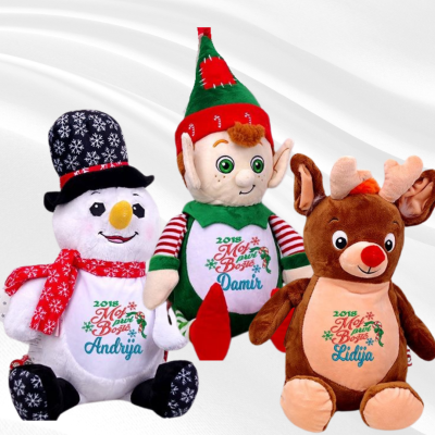Personalizirana Božićna Igračka Cubbies® - 1 - Otkrijte čaroban svijet Božićnih Igračaka Cubbies®! Visine 33 cm, ove igračke m Personalizirana Božićna Igračka Cubbies® - 1 - Otkrijte čaroban svijet Božićnih Igračaka Cubbies®! Visine 33 cm, ove igračke m