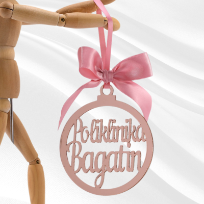 Korporativni Akrilni ukrasi za bor BlaMar - 1 - Dodajte dašak elegancije vašem božićnom drvu s našim korporativnim akrilnim ukr
