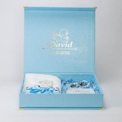 Baby box, krštenje BlaMar - 2 - Baby Box za krštenje savršen je poklon za posebni dan. Paket sadrži personaliziranu poklon kuti Baby box, krštenje BlaMar - 2 - Baby Box za krštenje savršen je poklon za posebni dan. Paket sadrži personaliziranu poklon kuti