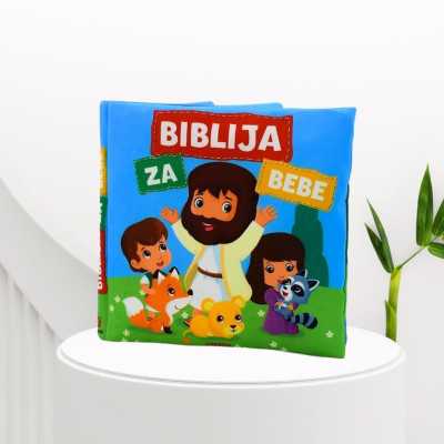 Biblija za bebe Verbum - 1 - Biblija za bebe izrađena je od neškodljivih materijala bez BPA, čime je sigurna za uporabu kod naj