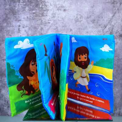Biblija za bebe Verbum - 2 - Biblija za bebe izrađena je od neškodljivih materijala bez BPA, čime je sigurna za uporabu kod naj Biblija za bebe Verbum - 2 - Biblija za bebe izrađena je od neškodljivih materijala bez BPA, čime je sigurna za uporabu kod naj