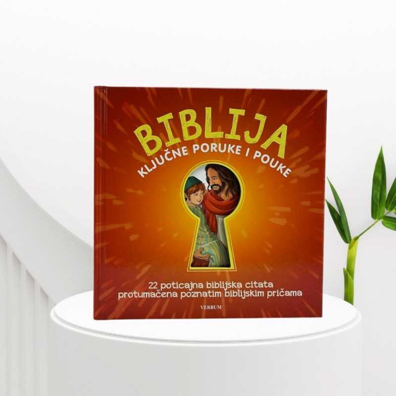 Biblija - ključne poruke i pouke Verbum - 1 - Biblija - ključne poruke i pouke je interaktivna knjiga koja vodi djecu kroz klju Biblija - ključne poruke i pouke Verbum - 1 - Biblija - ključne poruke i pouke je interaktivna knjiga koja vodi djecu kroz klju