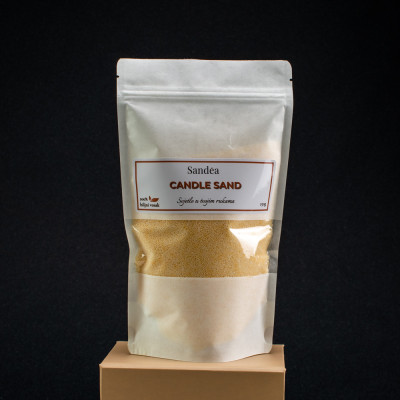 Sandea Candle Sand – Narančasti pijesak za svijeće, bez mirisa Sandéa - 1 - Otkrijte Sandea Candle Sand , inovativni pijesak za