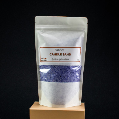 Sandea Candle Sand – Ljubičasti pijesak za svijeće bez mirisa Sandéa - 1 - Otkrijte Sandea Candle Sand , inovativni ljubičasti