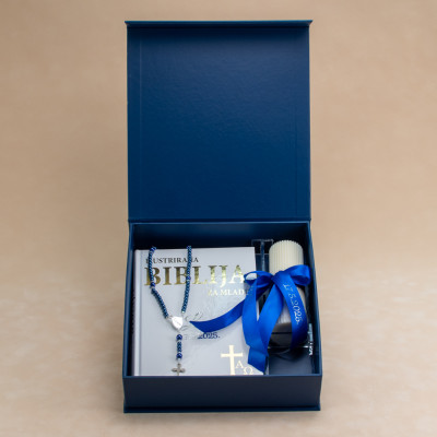 Poklon box, Sveta potvrda BlaMar - 1 - Poklon Box za Svetu Potvrdu elegantan je i duhovno nadahnut dar, idealan za sve koji žel Poklon box, Sveta potvrda BlaMar - 1 - Poklon Box za Svetu Potvrdu elegantan je i duhovno nadahnut dar, idealan za sve koji žel
