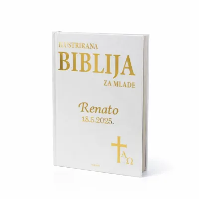 Ilustrirana Biblija za mlade - bijela Verbum - 2 - Ilustrirana Biblija za mlade&nbsp;sadrži odabrane biblijske tekstove u njihovu iz
