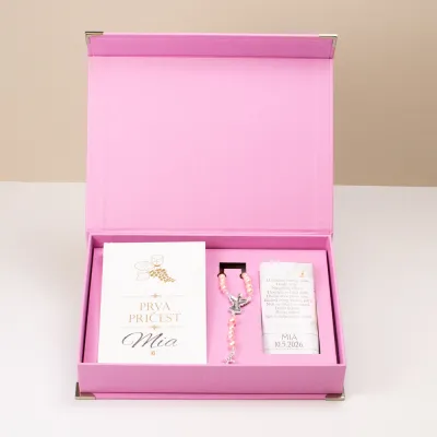 Premium box, MOLITVENIK BlaMar - 7 - Premium poklon box s molitvenikom u osnovnoj cijeni uključuje: 1. Personalizirani box s ma