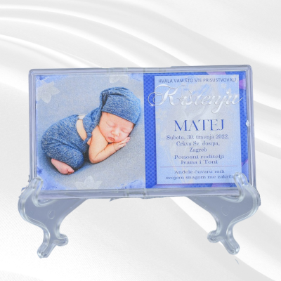 Magnet s fotografijom BlaMar - 1 - Naši personalizirani magneti s fotografijom djeteta su idealan način da zahvalite gostima na