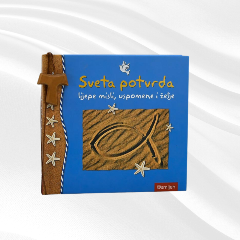 Sveta potvrda Naša djeca - 1 - Knjiga uspomena na sakrament svete potvrde prekrasan je dar koji pomaže mladim vjernicima da se  Sveta potvrda Naša djeca - 1 - Knjiga uspomena na sakrament svete potvrde prekrasan je dar koji pomaže mladim vjernicima da se